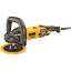 Afbeeldingen van DeWalt haakse polijstmachine DWP849X-QS - Ø180mm 1250 Watt - inclusief Velcro steunzool en polijstvacht