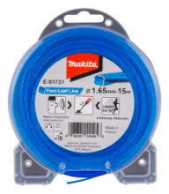 Afbeeldingen van Makita Maaidraad - 1,65mm x 15 meter - blauw 