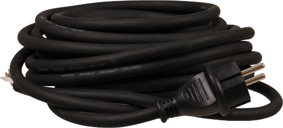 Afbeeldingen van Kelfort Vervangsnoer - 3x1.5mm 10 meter - neopreen kabel 