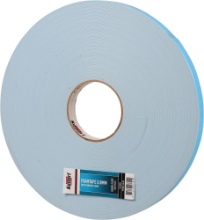 Afbeeldingen van Kelfort foamtape - 19x0.8mm x 66 meter - dubbelzijdig BASISARTIKEL 