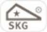 Afbeeldingen van INTERSTEEL SKG* Afsluitbare raamsluiting links Ton 222 nikkel mat/ebbenhout compleet 6616