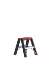 Afbeeldingen van Altrex Industrietrap Taurus - 2x2 treden - aluminium gecoat