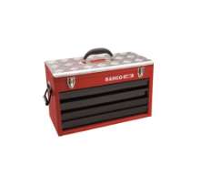Afbeeldingen van Bahco metalen kist Heavy Duty met 4 lades en extra blad (1483KHD4RB)