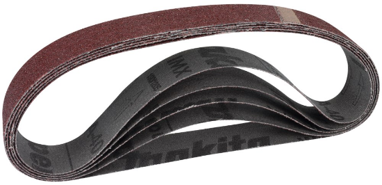 Afbeeldingen van Makita schuurbanden - Korrel 40 30x533mm - set a 5 stuks 