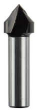 Afbeeldingen van Makita V-groeffrees - Ø19x16mm 90° - schacht Ø12mm 2 beitels