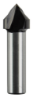 Afbeeldingen van Makita V-groeffrees - Ø19x16mm 90° - schacht Ø12mm 2 beitels