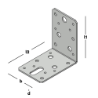 Afbeeldingen van GB Hoekanker 90x90 60x2 RVS