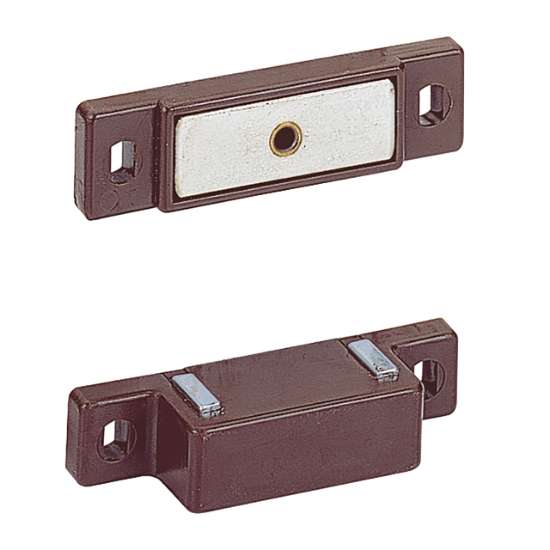 Afbeeldingen van Hettich Magneetsnapper M 64/GP 5 50 N, bruin gepassiveerd