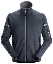Afbeeldingen van Snickers fleece jack 8004-5800 maat L  staal grijs