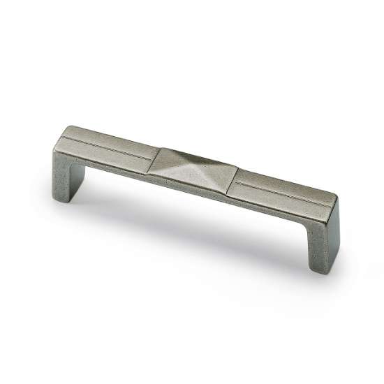 Afbeeldingen van Hettich Greep Luro, boorafstand 128, L 138 mm, B 20 mm, H 27 mm, tinkleurig