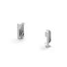 Afbeeldingen van Hettich Eindkap Spira, L 11 mm, H 43 mm, Aluminiumkleurig