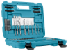 Afbeeldingen van Makita boor/-bitset - 77 delig 
