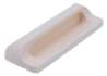 Afbeeldingen van Siro Schelpgreep hout - boorafstand 64mm/L 110mm/H 19mm/B 40mm vurenhout 
