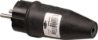 Afbeeldingen van Kelfort Stekker - 16A/250V - zwart rubber 2P+A 