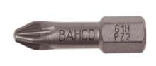 Afbeeldingen van Bahco 5xbits pz3 25mm 1/4 extra hard