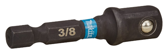 Afbeeldingen van Makita Dopadapter X Impact Black - 3/8'' 50mm