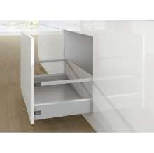Afbeeldingen van Frontlade Set met Reling H282/126 L650 Zilver