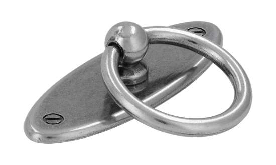 Afbeeldingen van Siro Hangende handgreep metaal - L 65mm/H 16mm/B 35mm antiek zilver 