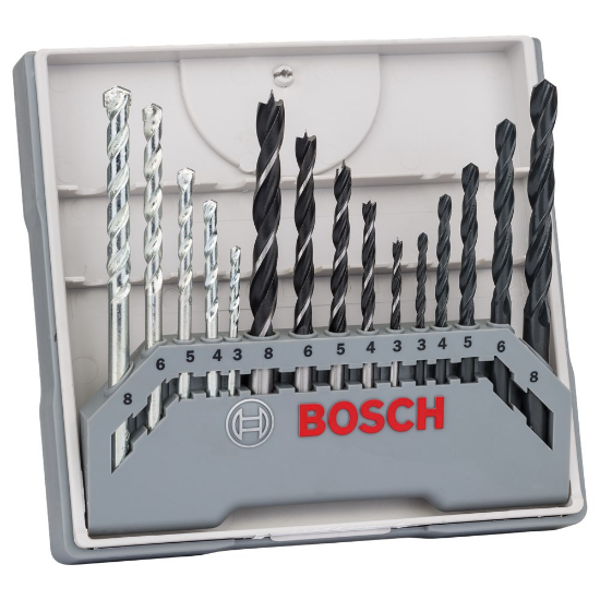 Afbeeldingen van Bosch 15-delige borenset assorti