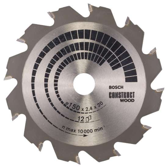 Afbeeldingen van Bosch Cirkelzaagblad Construct Wood