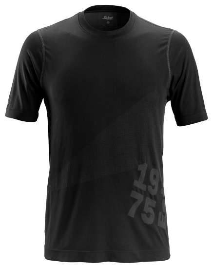 Afbeeldingen van Snickers t-shirt flexiword 2519 maat S Zwart