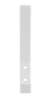 Afbeeldingen van Siro Kapstokhaak kunststof - boorafstand 19,5mm/L 134mm/H 91mm/B 18mm wit 