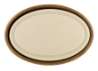 Afbeeldingen van Siro Meubelknop metaal - L 32mm/H 24mm/B 22mm antiek messing/beige 