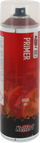 Afbeeldingen van Kelfort spuitverf primer rood 500ml