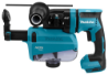 Afbeeldingen van Makita Combihamer, DHR182ZWJU - 18v - inclusief stofafzuiging in Mbox 