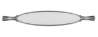 Afbeeldingen van Siro Meubelgreep metaal - boorafstand 128mm/L 138mm/H 27mm/B 23mm antiek zilver/wit 
