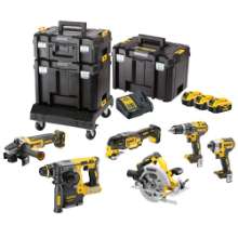 Afbeeldingen van DeWalt DCK685P3T-QW XR brushless voordeelset 6-delig - 18V - In Tstak + cart
