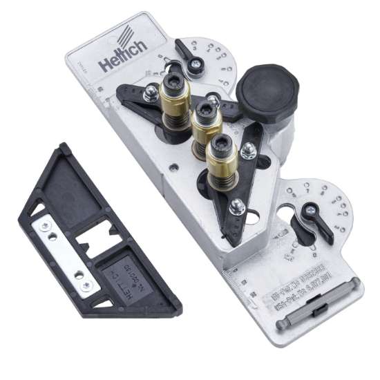 Afbeeldingen van Hettich Boormal DrillJig scharnier, boor ø 35 mm / 2 x ø 10 mm