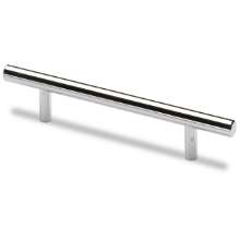 Afbeeldingen van Hettich stanggreep Hale, boorafstand 96, L 156 mm, H 35 mm, ø 12 mm, glans verchroomd