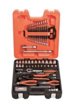 Afbeeldingen van Bahco doppen-/gereedschapsset 1/2", 1/4" 81 delig (S81MIX)