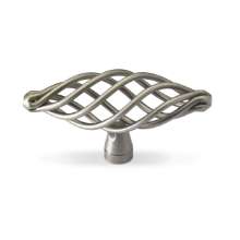 Afbeeldingen van Hettich Knop Valentia, L 79 mm, H 41 mm, tinkleurig
