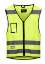 Afbeeldingen van Snickers vest 9153-6600 maat L/XL High Visibilty geel