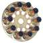 Afbeeldingen van Spit patronen op disk - p230(l)/p250 - blauw  