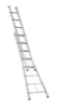 Afbeeldingen van Aluminium ladder - 2-delige opsteekladder