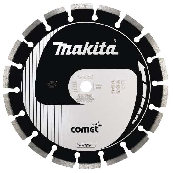 Afbeeldingen van Makita Diamantschijf 350X20Mm Zwart B-13275