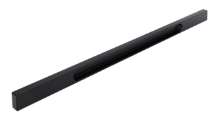 Afbeeldingen van Siro Handgreep metaal - boorafstand 448mm/L 500mm/H 25mm/B 10mm mat zwart 