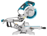 Afbeeldingen van Makita Radiaal afkortzaag LS1018LNX4 - 230v 1430Watt 260mm - in doos, met alu onderstel (DEAWST06) 