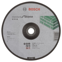Afbeeldingen van Bosch Doorslijpschijf gebogen Standard for Stone