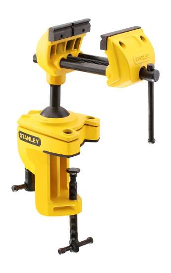Afbeeldingen van Stanley bankschroef - 40mm klemdiepte 80mm klemcapaciteit - 360° vergrendelbaar