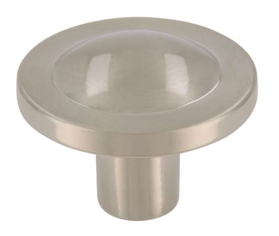 Afbeeldingen van Siro Meubelknop metaal - L 40mm/H 30mm/B 40mm - RVS effect 