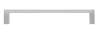Afbeeldingen van Siro Meubelgreep metaal - boorafstand 128mm/L 136mm/H 22mm/B 20mm chroom glanzend/wit 