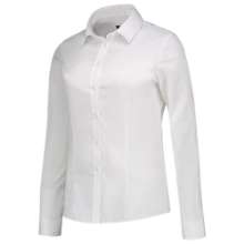 Afbeeldingen van Tricorp blouse stretch slim fit 705016 Wit 32