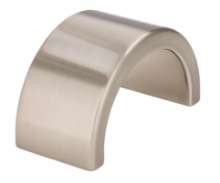 Afbeeldingen van Siro Meubelgreep metaal - boorafstand 64mm/L 72mm/H 40mm/B 35mm RVS effect 
