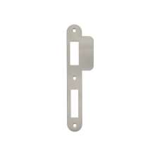Afbeeldingen van INTERSTEEL Sluitplaat 175x25/44x1,5mm tbv dag- en nacht schoot, afgerond met korte lip, rvs DIN links 9509