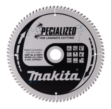 Afbeeldingen van Makita afkortzaagblad - Ø260x30x2.5mm 84T 5° - voor laminaat