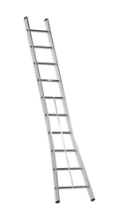Afbeeldingen van Aluminium ladder - 1-delige enkele ladder